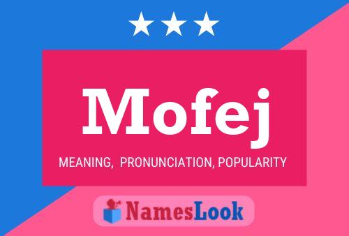 Постер имени Mofej