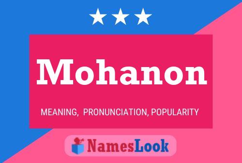 Постер имени Mohanon