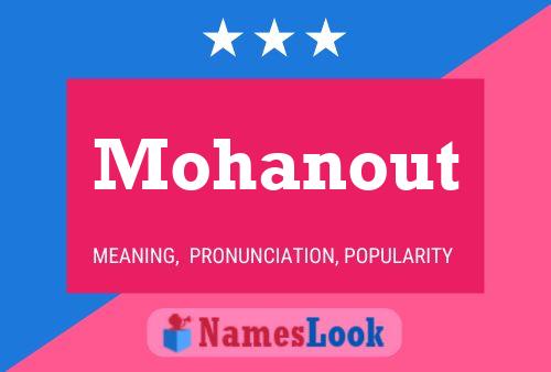 Постер имени Mohanout