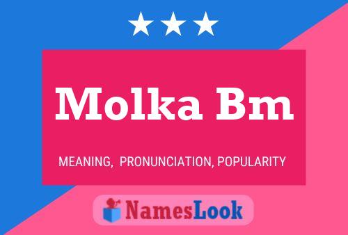 Постер имени Molka Bm