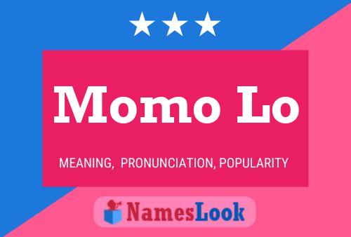 Постер имени Momo Lo