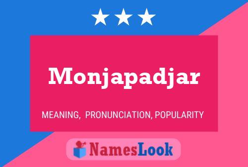 Постер имени Monjapadjar