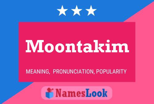 Постер имени Moontakim