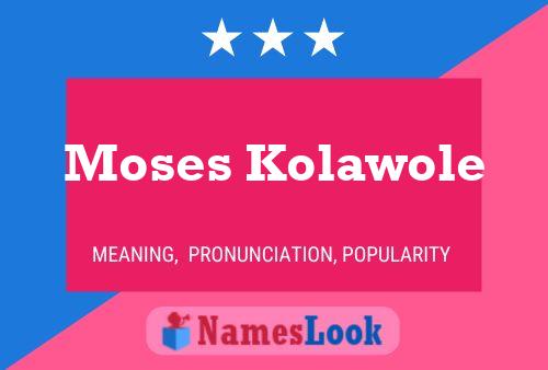 Постер имени Moses Kolawole