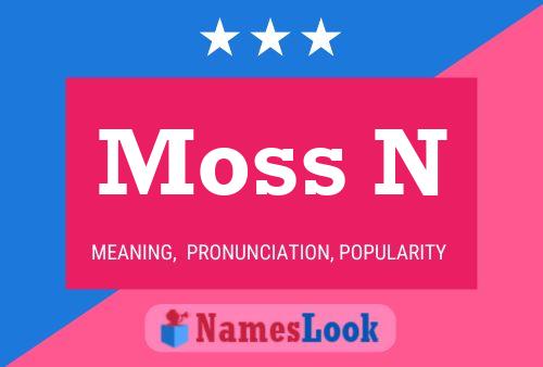 Постер имени Moss N