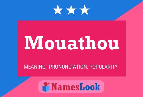 Постер имени Mouathou