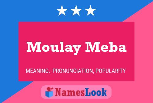 Постер имени Moulay Meba