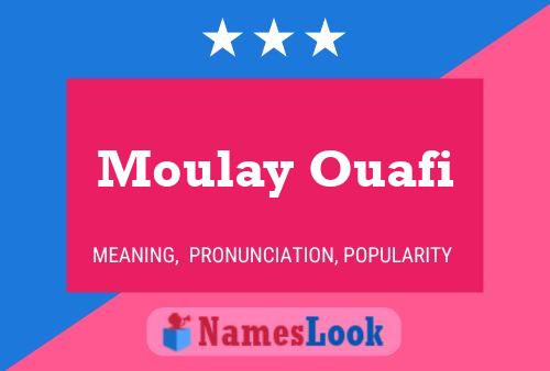 Постер имени Moulay Ouafi