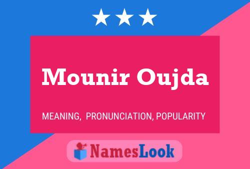 Постер имени Mounir Oujda