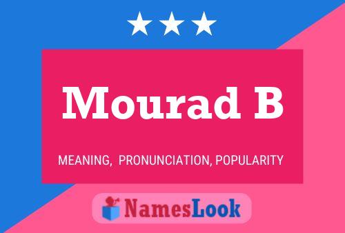 Постер имени Mourad B