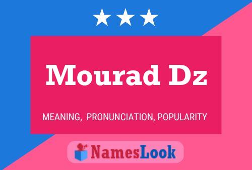 Постер имени Mourad Dz