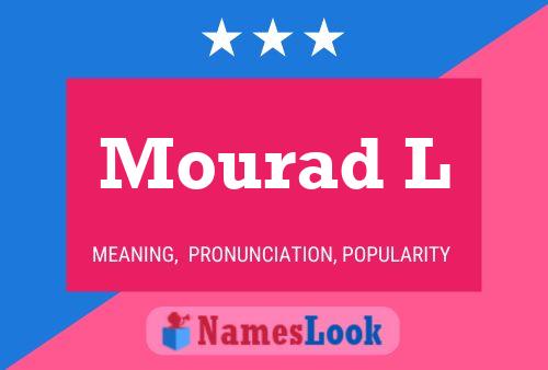 Постер имени Mourad L