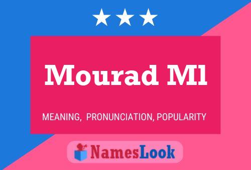 Постер имени Mourad Ml