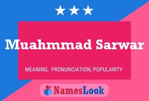 Постер имени Muahmmad Sarwar