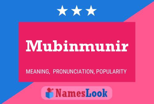 Постер имени Mubinmunir