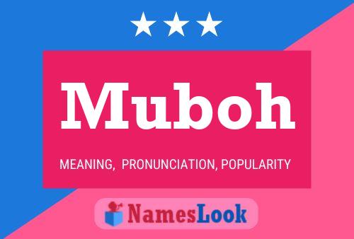 Постер имени Muboh