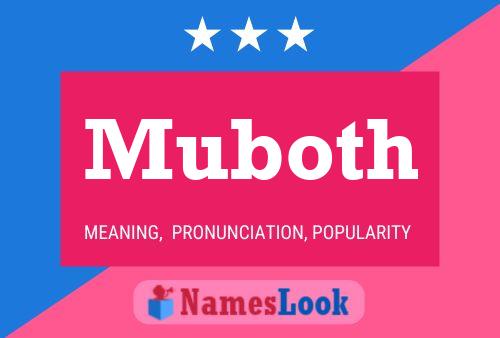 Постер имени Muboth