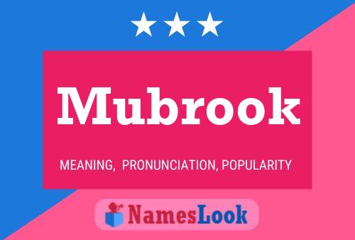 Постер имени Mubrook