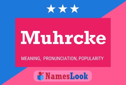 Постер имени Muhrcke