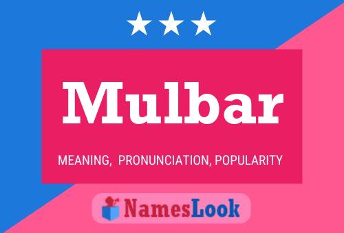 Постер имени Mulbar