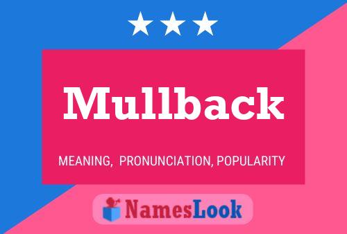 Постер имени Mullback