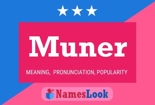 Постер имени Muner