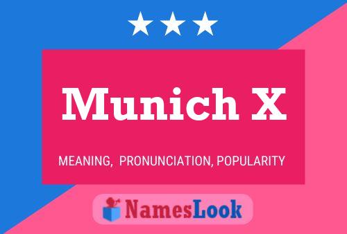 Постер имени Munich X