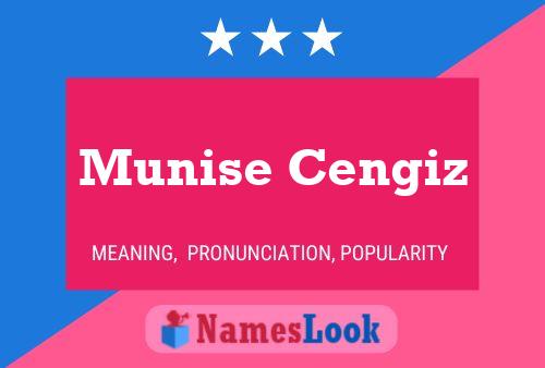 Постер имени Munise Cengiz