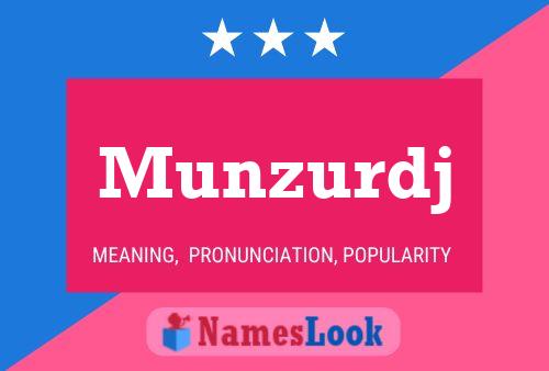 Постер имени Munzurdj