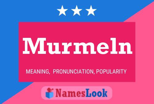 Постер имени Murmeln