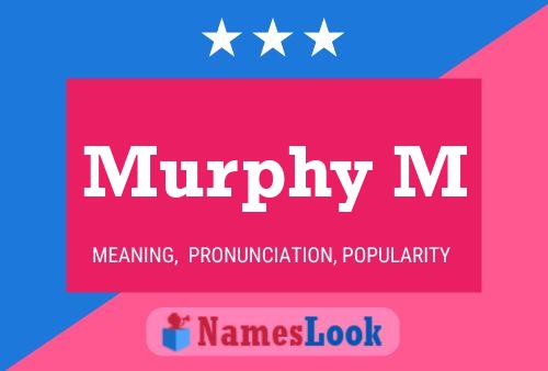 Постер имени Murphy M