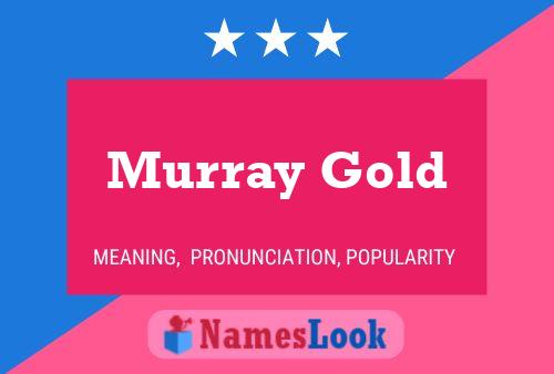 Постер имени Murray Gold