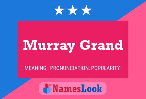 Постер имени Murray Grand