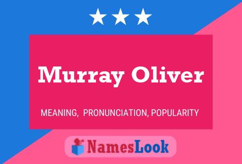 Постер имени Murray Oliver