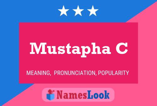 Постер имени Mustapha C