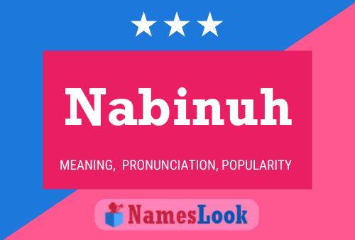 Постер имени Nabinuh