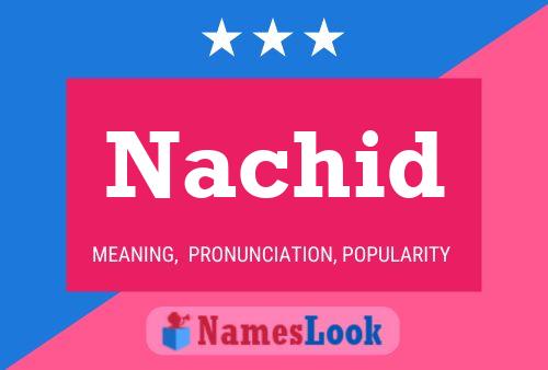 Постер имени Nachid