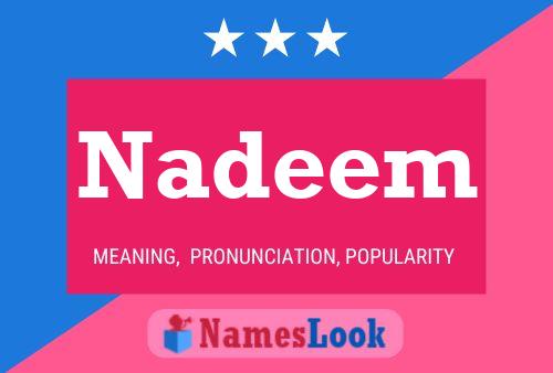 Постер имени Nadeem