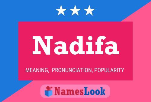 Постер имени Nadifa