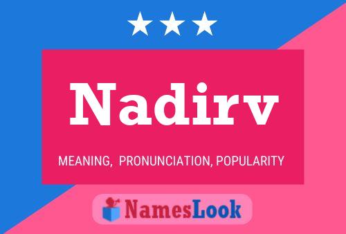 Постер имени Nadirv