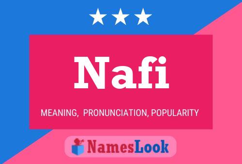 Постер имени Nafi