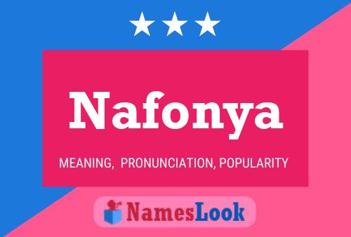 Постер имени Nafonya