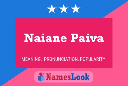 Постер имени Naiane Paiva