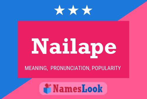 Постер имени Nailape