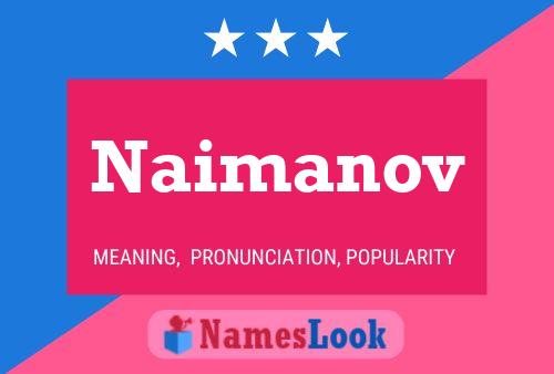 Постер имени Naimanov