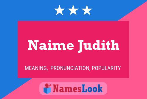 Постер имени Naime Judith