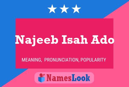 Постер имени Najeeb Isah Ado