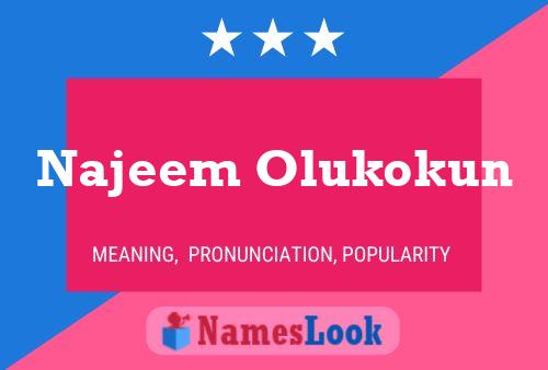 Постер имени Najeem Olukokun