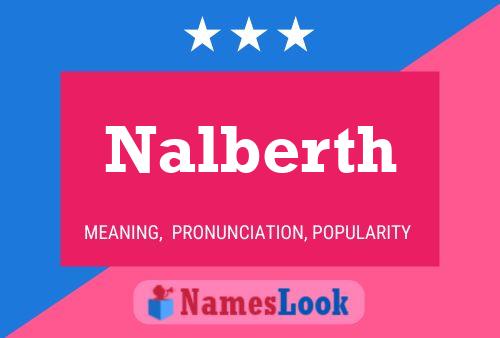 Постер имени Nalberth