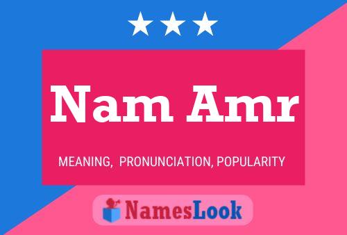 Постер имени Nam Amr